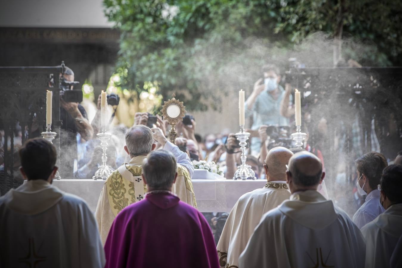 Celebración del Corpus Christi en Sevilla