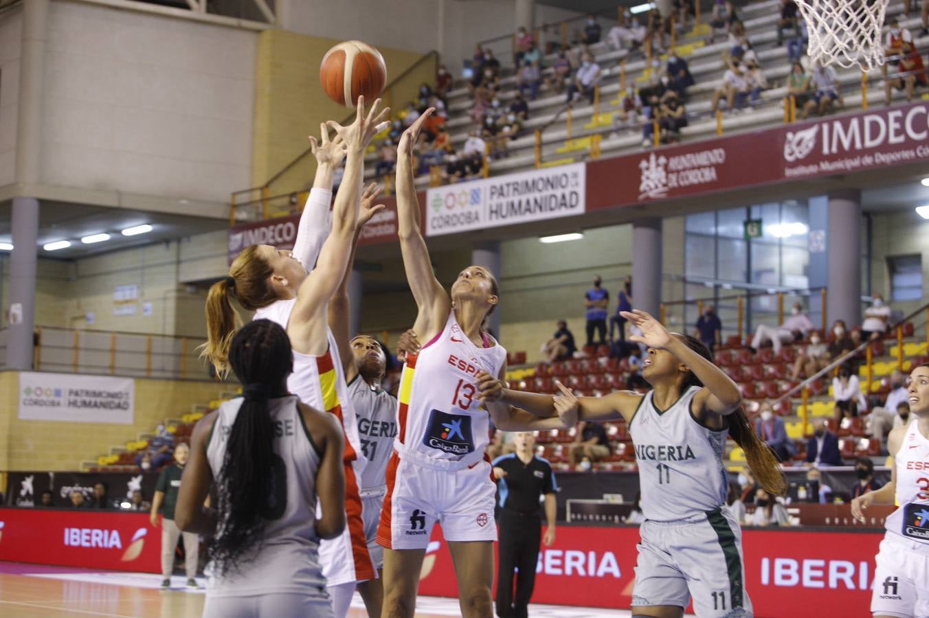 El triunfo de la selección Española en Vista Alegre, en imágenes