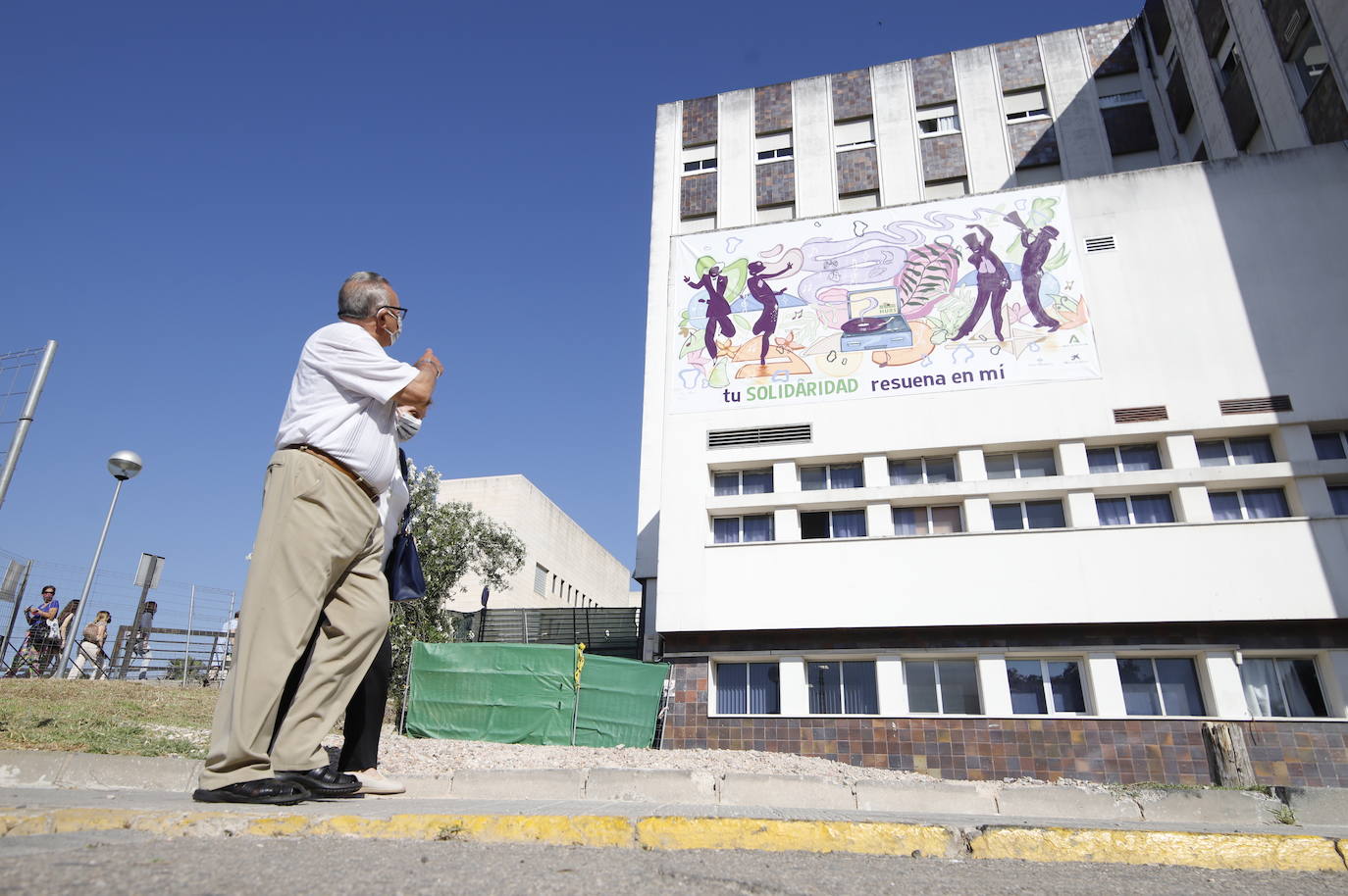 El mural de internos del Centro de Menores para los donantes de órganos de Córdoba, en imágenes