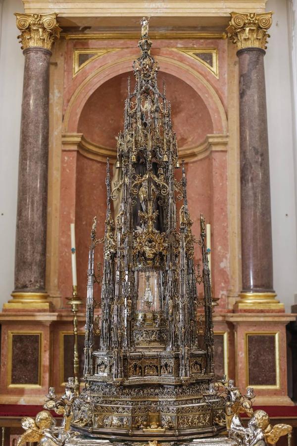 La custodia del Corpus Christi de Córdoba, en imágenes al detalle