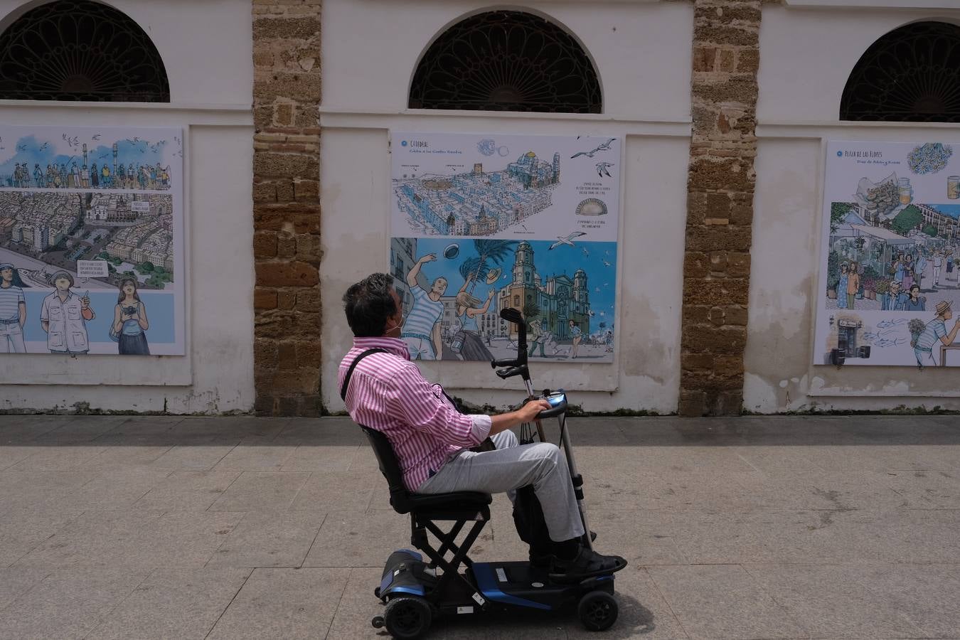 Inauguración de la exposición ‘Cádiz a los cuatro vientos’ en el Mercado Central