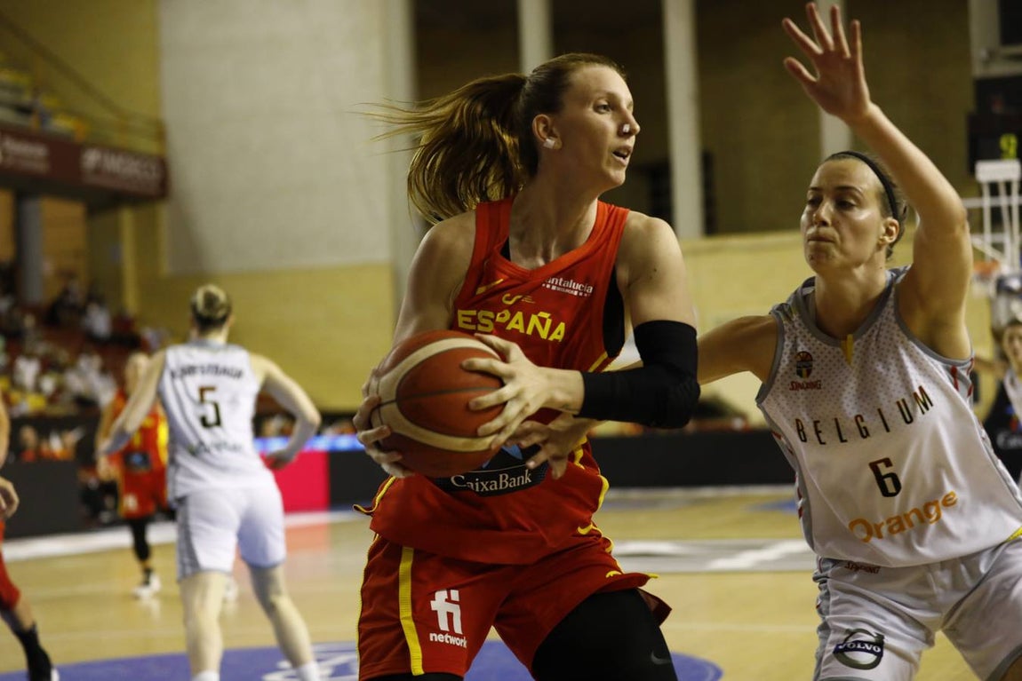 Las mejores imágenes del partido de baloncesto España-Bélgica en Córdoba