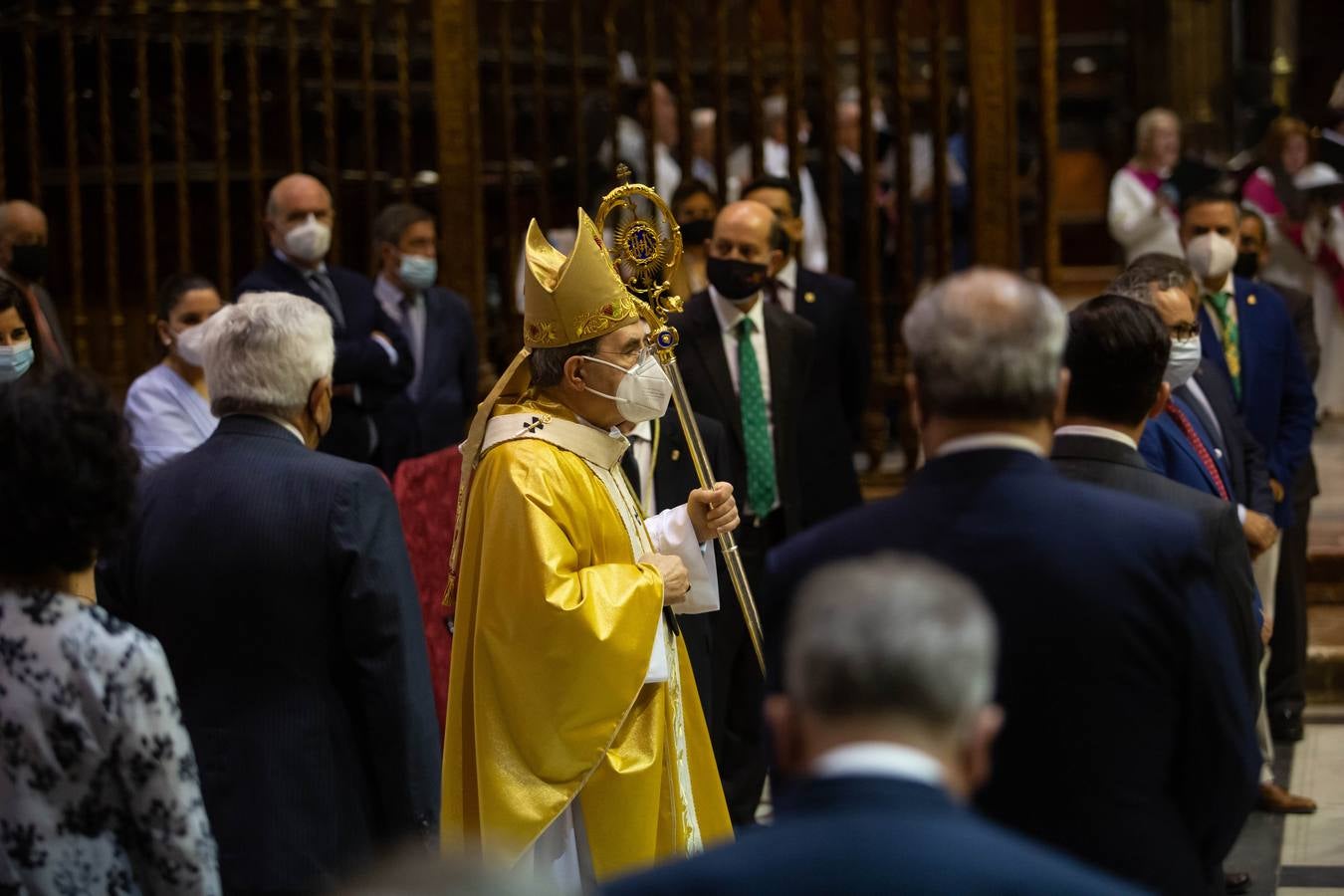 Misa solemne de despedida de monseñor Asenjo en la Catedral de Sevilla