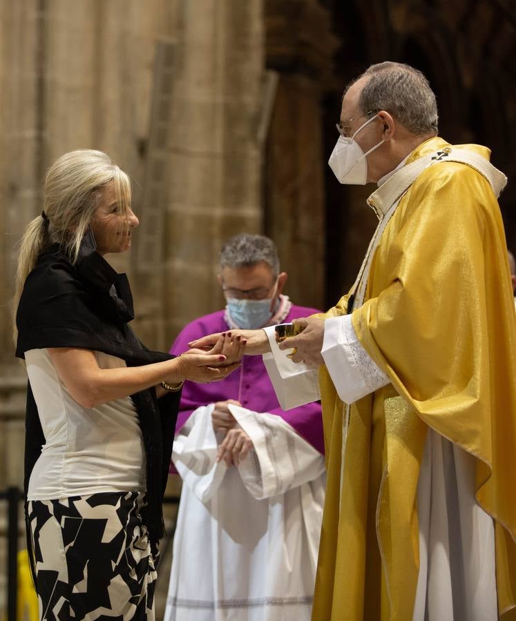 Misa solemne de despedida de monseñor Asenjo en la Catedral de Sevilla