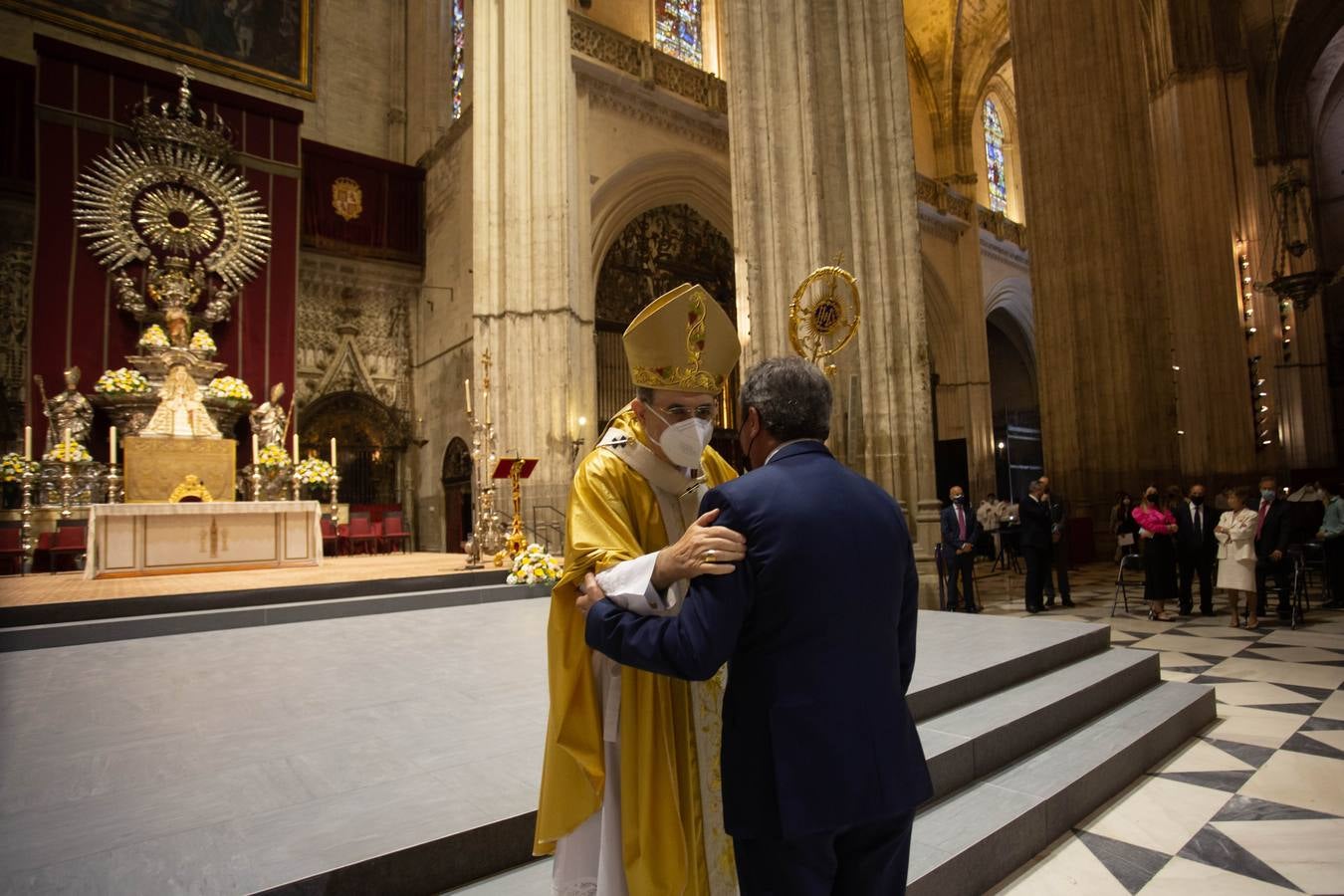 Misa solemne de despedida de monseñor Asenjo en la Catedral de Sevilla