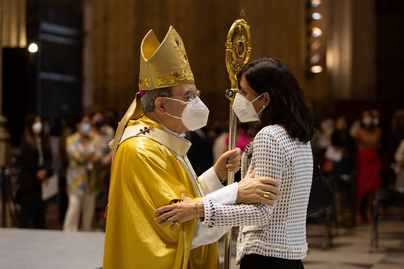 Misa solemne de despedida de monseñor Asenjo en la Catedral de Sevilla