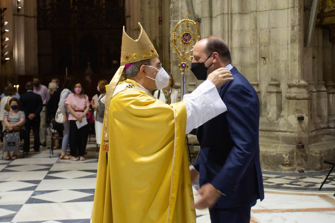 Misa solemne de despedida de monseñor Asenjo en la Catedral de Sevilla