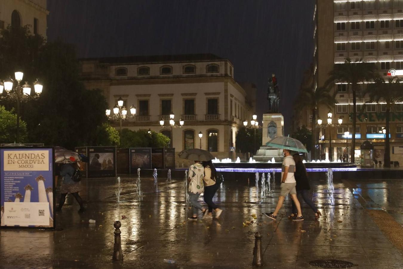 La fuerte tormenta vivida en Córdoba, en imágenes