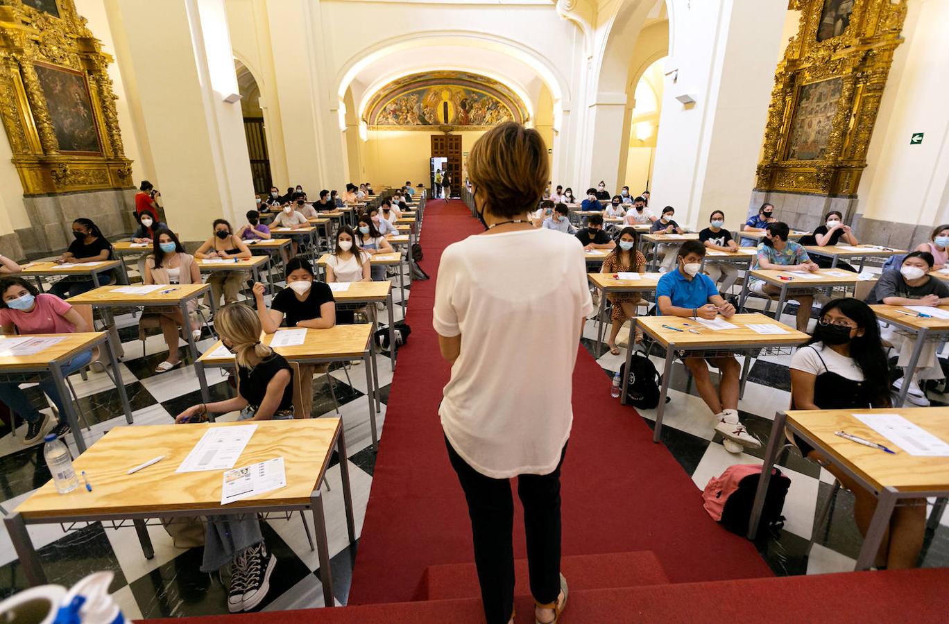 Comienzan las pruebas de Selectividad en Toledo, en imágenes