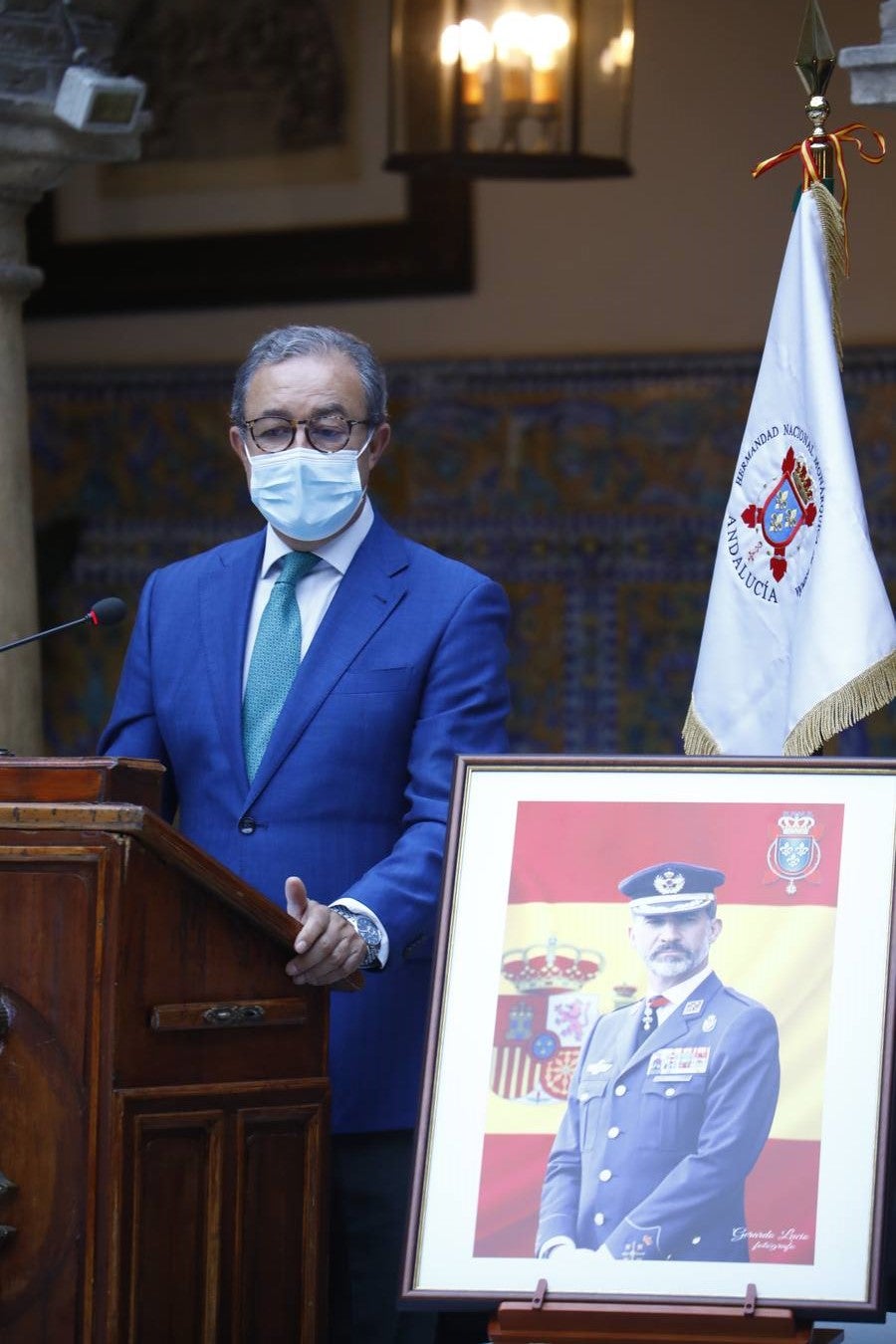 La exposición del Rey Felipe VI en el Círculo de la Amistad de Córdoba, en imágenes