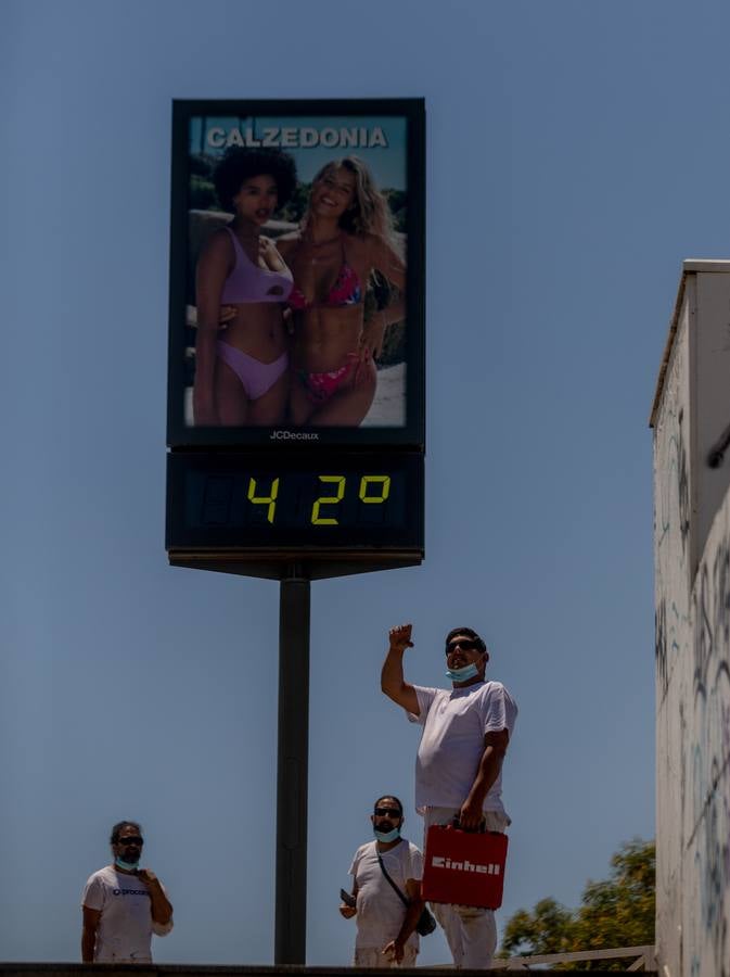 Activada la alerta amarilla en Sevilla por el calor