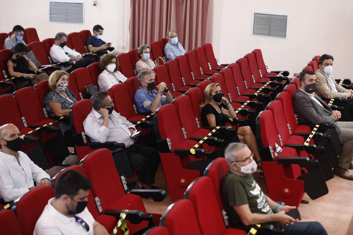 La charla del consejero delegado del Córdoba, en imágenes