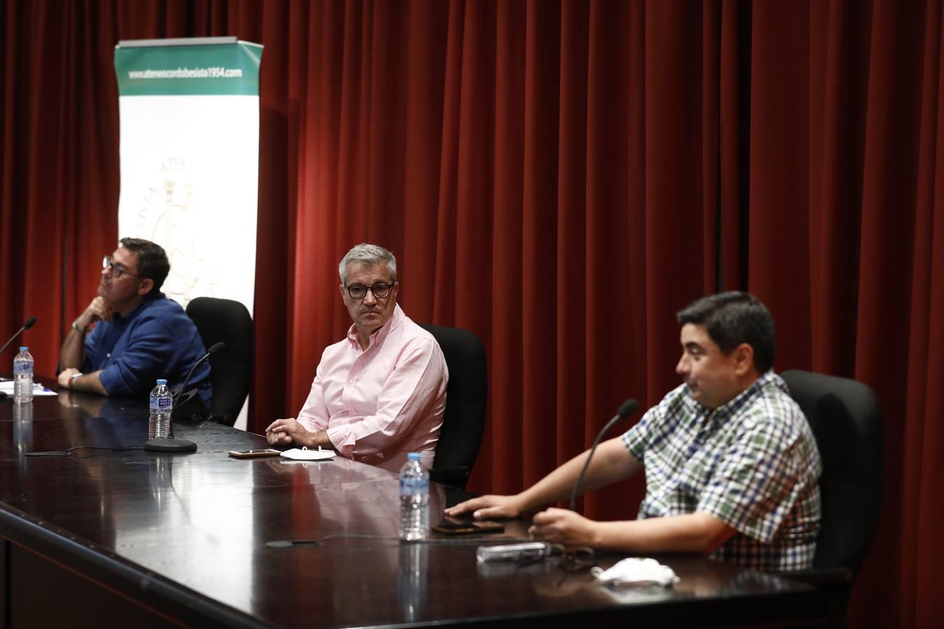 La charla del consejero delegado del Córdoba, en imágenes