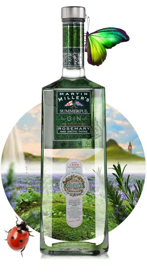 Martin Miller´s Summerful Gin. Esta ginebra añade una destilación adicional a la fórmula original con esos deliciosos toques de romero de Inglaterra y tomillo del Ártico que la hacen única. Esta edición de temporada es, en efecto, un homenaje al doble origen de la marca y a todas las cosas buenas del verano. Destaca, sobre todo, por su frescura, ideal para servir fantásticos gin &amp; tonics y Dry Martinis a cielo abierto. El tomillo ártico aporta notas florales a los aromas de limón y balsámicos que se encuentran en el romero y, juntos, se funden con elclásico equilibrio de cítricos y enebro de Martin Miller’s Gin para componer un resultado que no conoce precedentes. (29,95€)