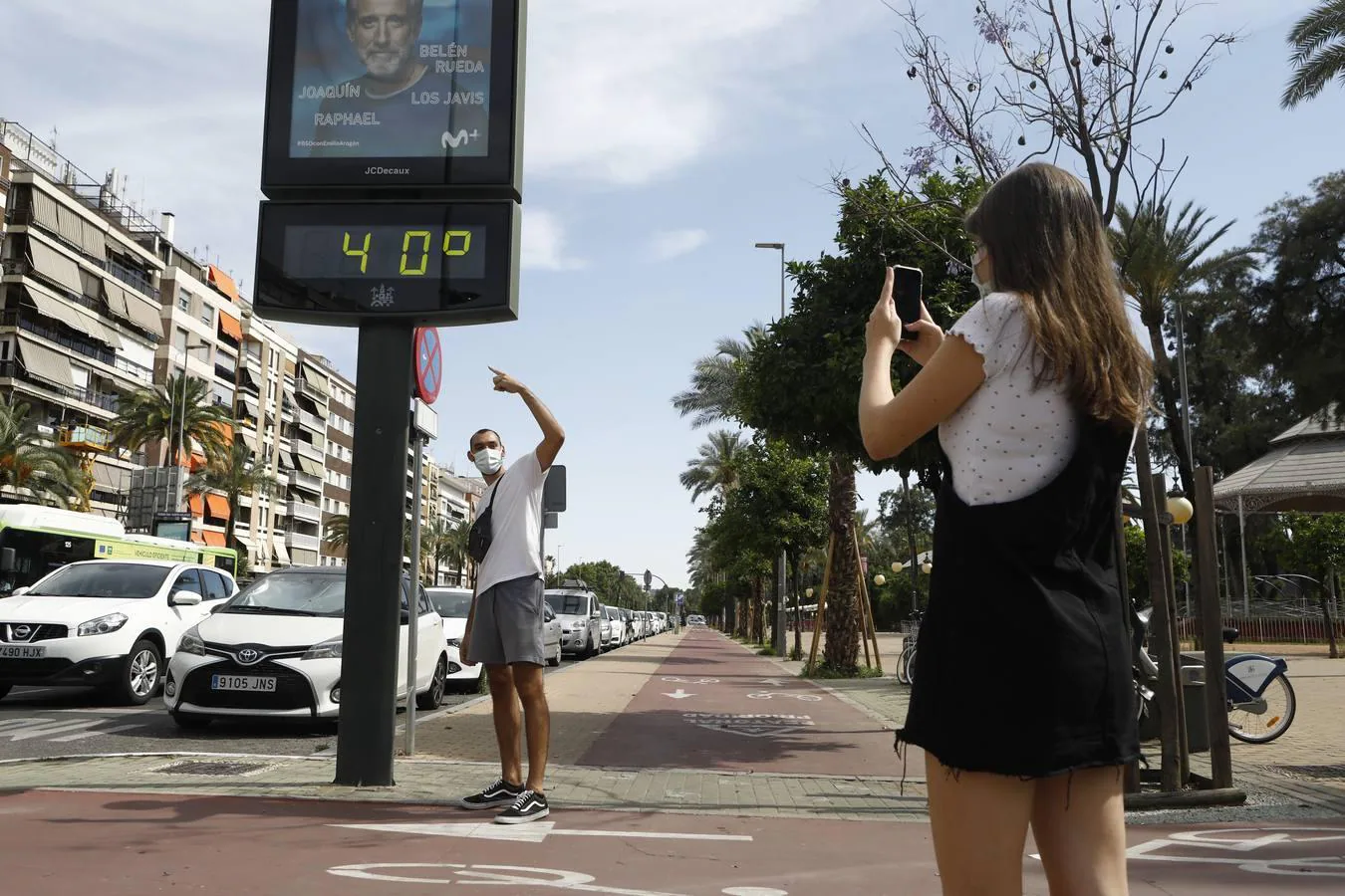 Córdoba llega ya a los 40 grados, en imágenes