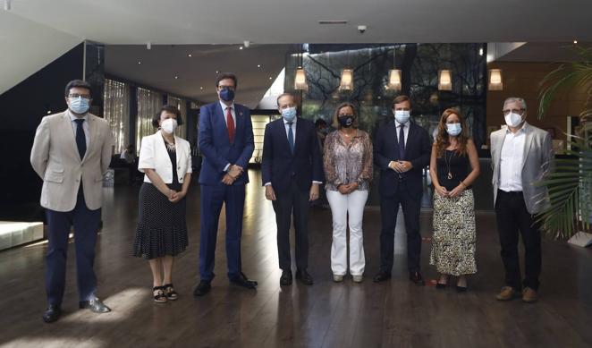 En imágenes, el presidente de Paradores, en la Mirada Económica de ABC Córdoba