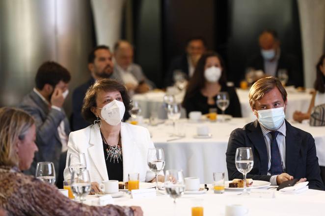 En imágenes, el presidente de Paradores, en la Mirada Económica de ABC Córdoba