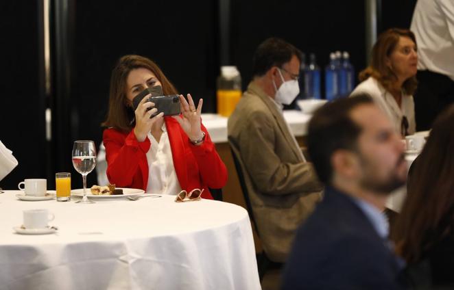 En imágenes, el presidente de Paradores, en la Mirada Económica de ABC Córdoba