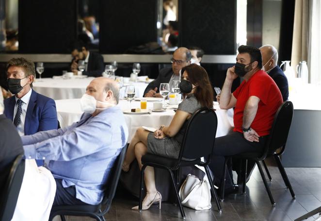 En imágenes, el presidente de Paradores, en la Mirada Económica de ABC Córdoba