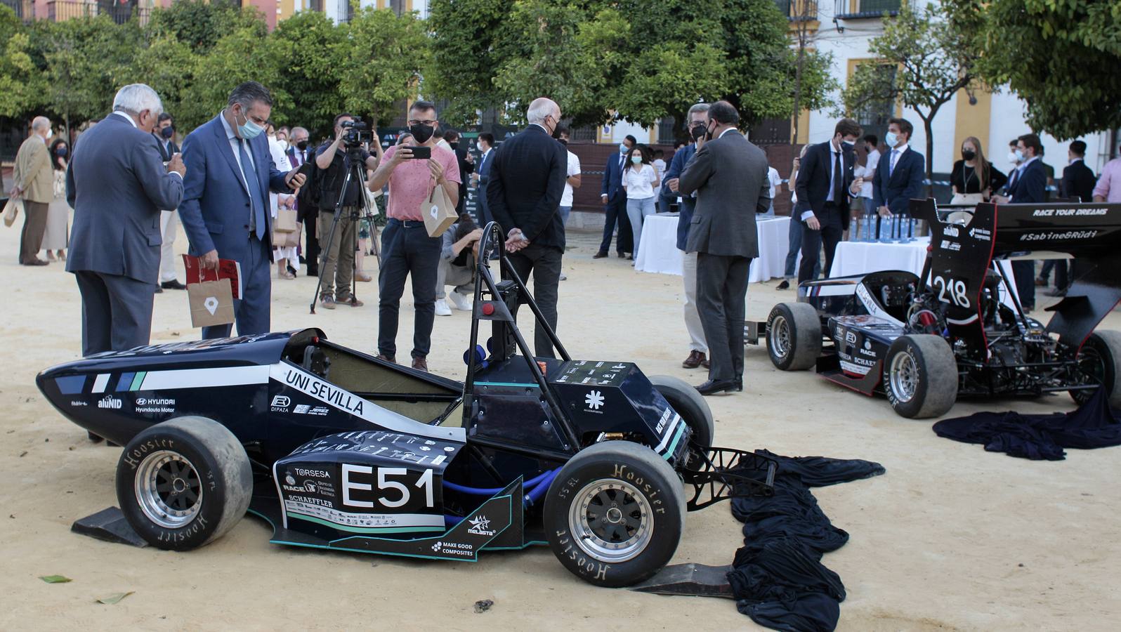 Dos coches creados en Sevilla participarán en la Fórmula Student