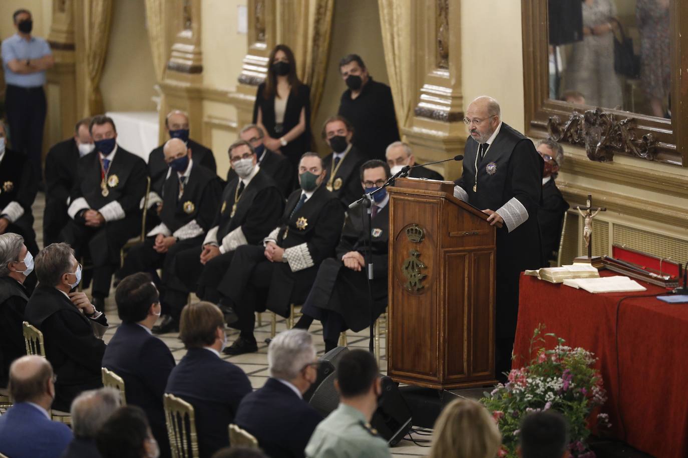 La toma de posesión del nuevo decano de los abogados de Córdoba, en imágenes