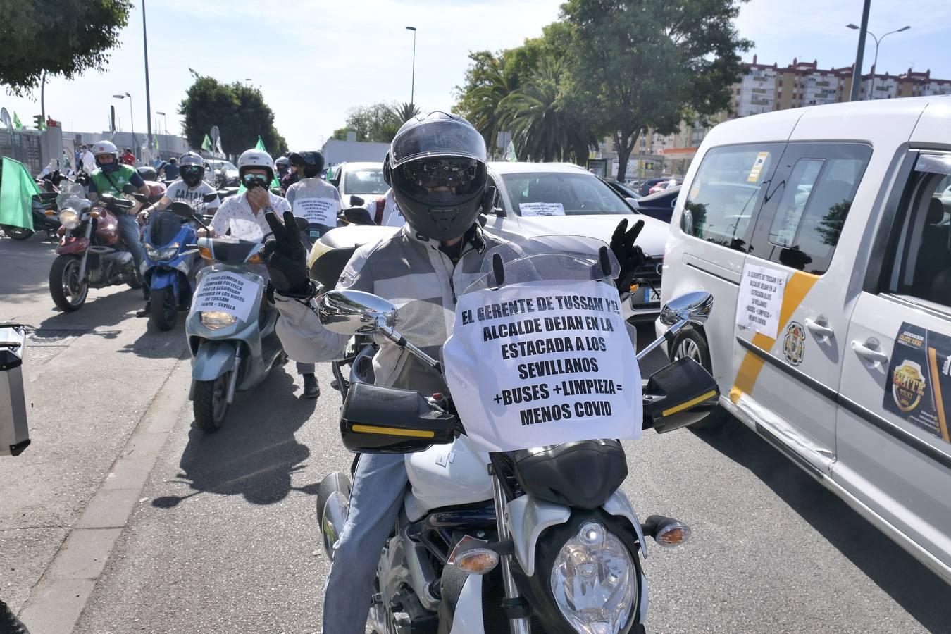 La huelga de Tussam en Sevilla apenas afecta a los usuarios: algunas colas y esperas un poco más largas