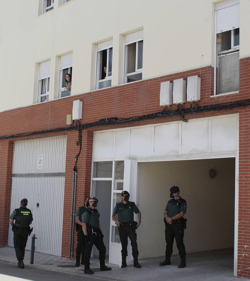 Jornada de tensión en Estepa: la Guardia Civil reconstruye el asesinato machista de Rocío Caíz