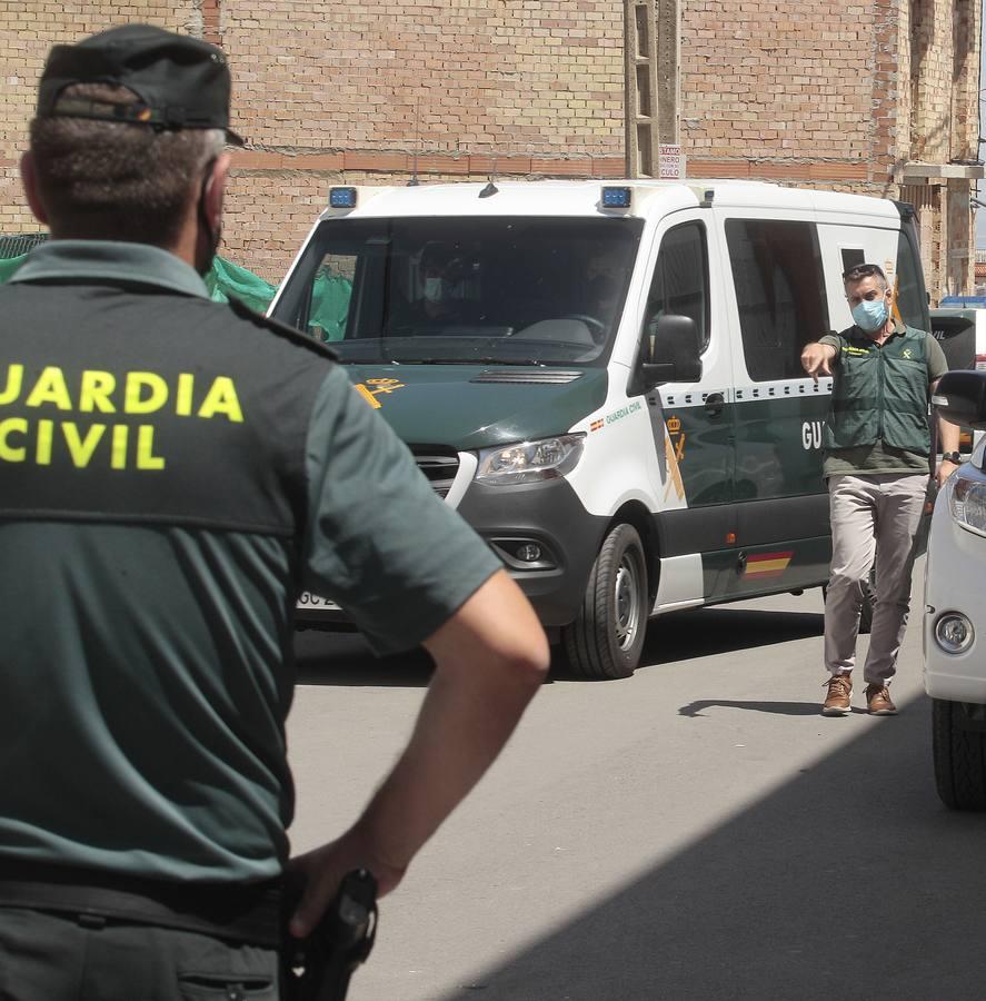 Jornada de tensión en Estepa: la Guardia Civil reconstruye el asesinato machista de Rocío Caíz