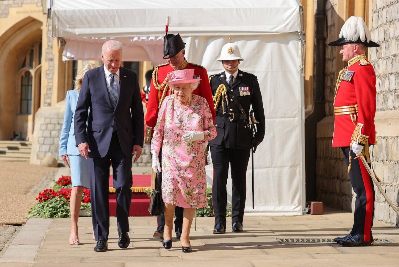 Decimotecer presidente que visita a Isabel II. Durante los 69 años de reinado Isabel II se ha reunido con trece presidentes americanos