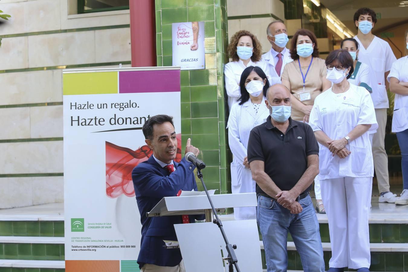 Homenaje en Sevilla a los donantes, ejemplos de generosidad y vida