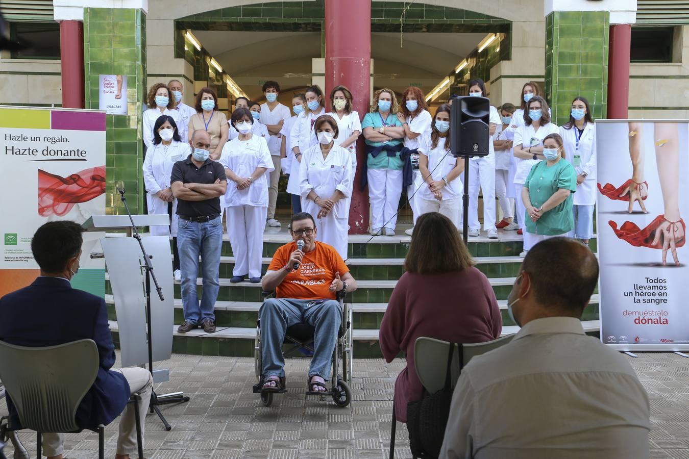 Homenaje en Sevilla a los donantes, ejemplos de generosidad y vida