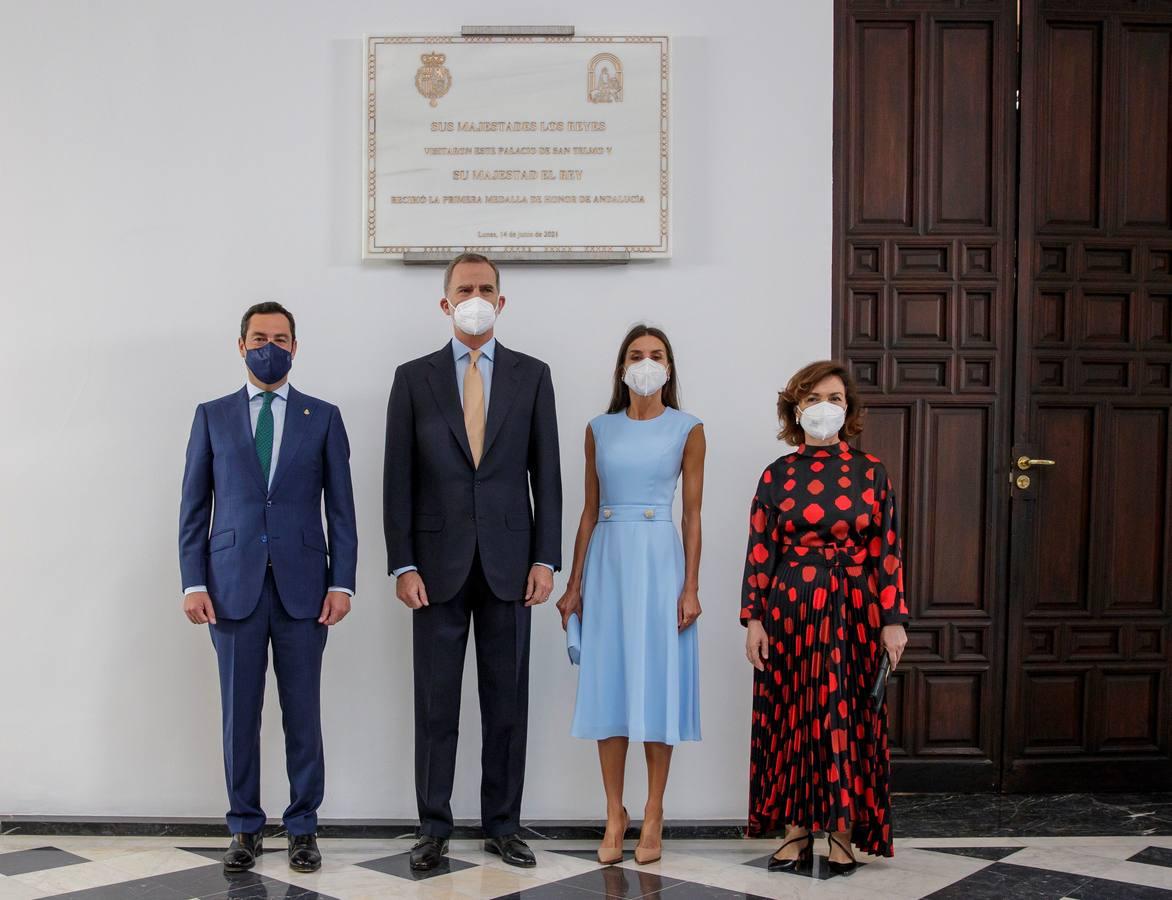 En imágenes, la entrega de la Medalla de Honor de Andalucía al Rey Felipe VI en Sevilla