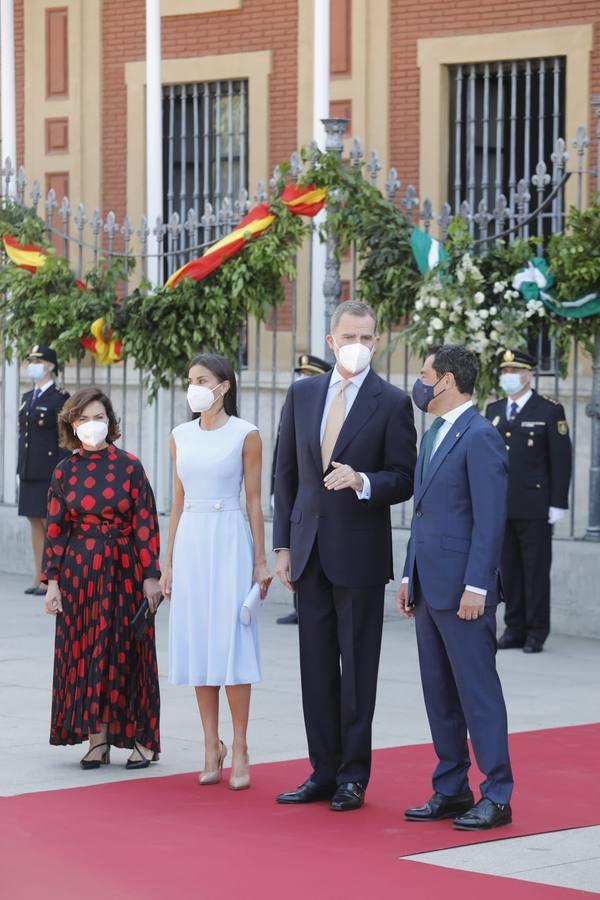 En imágenes, la entrega de la Medalla de Honor de Andalucía al Rey Felipe VI en Sevilla