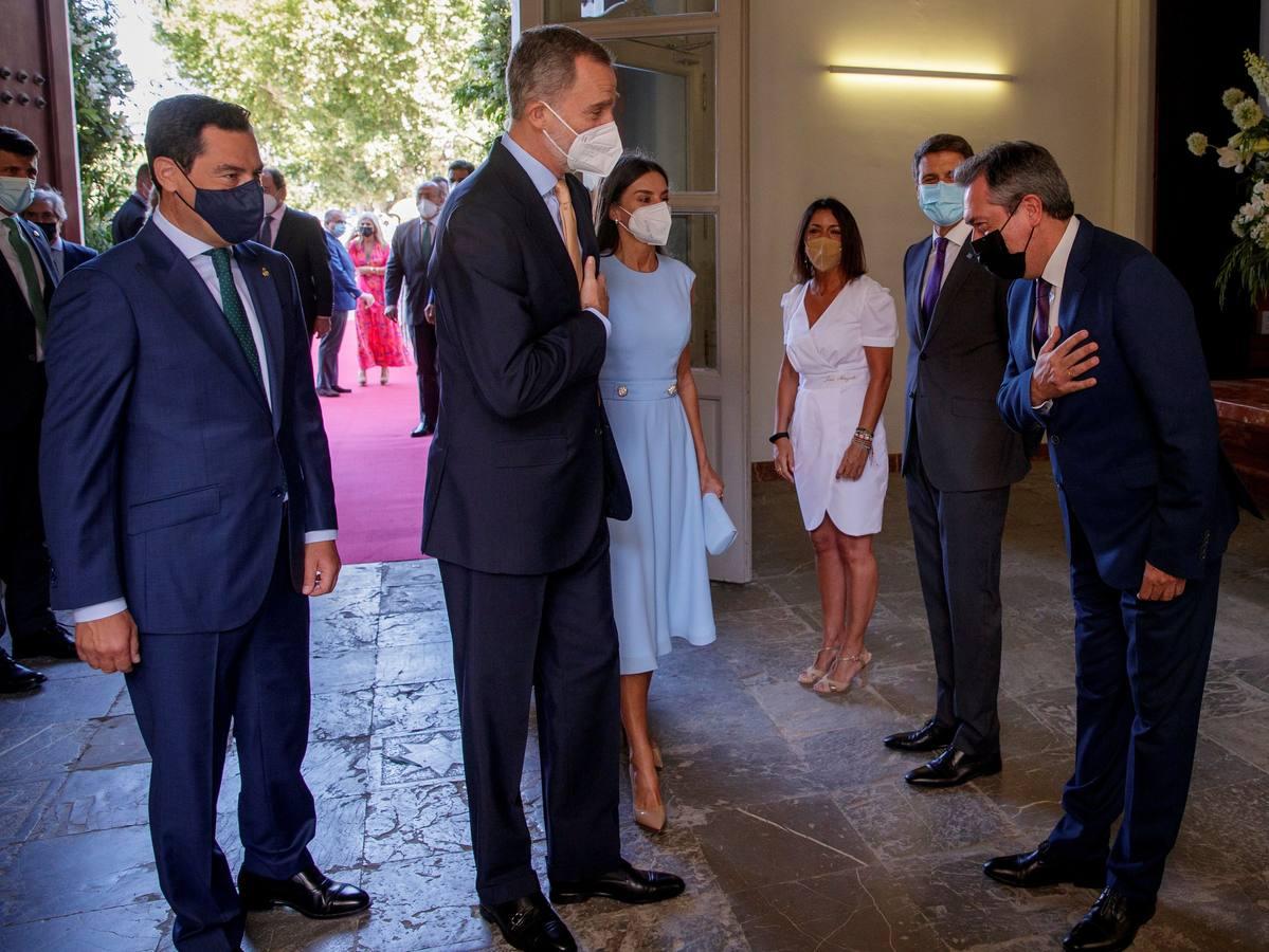 En imágenes, la entrega de la Medalla de Honor de Andalucía al Rey Felipe VI en Sevilla