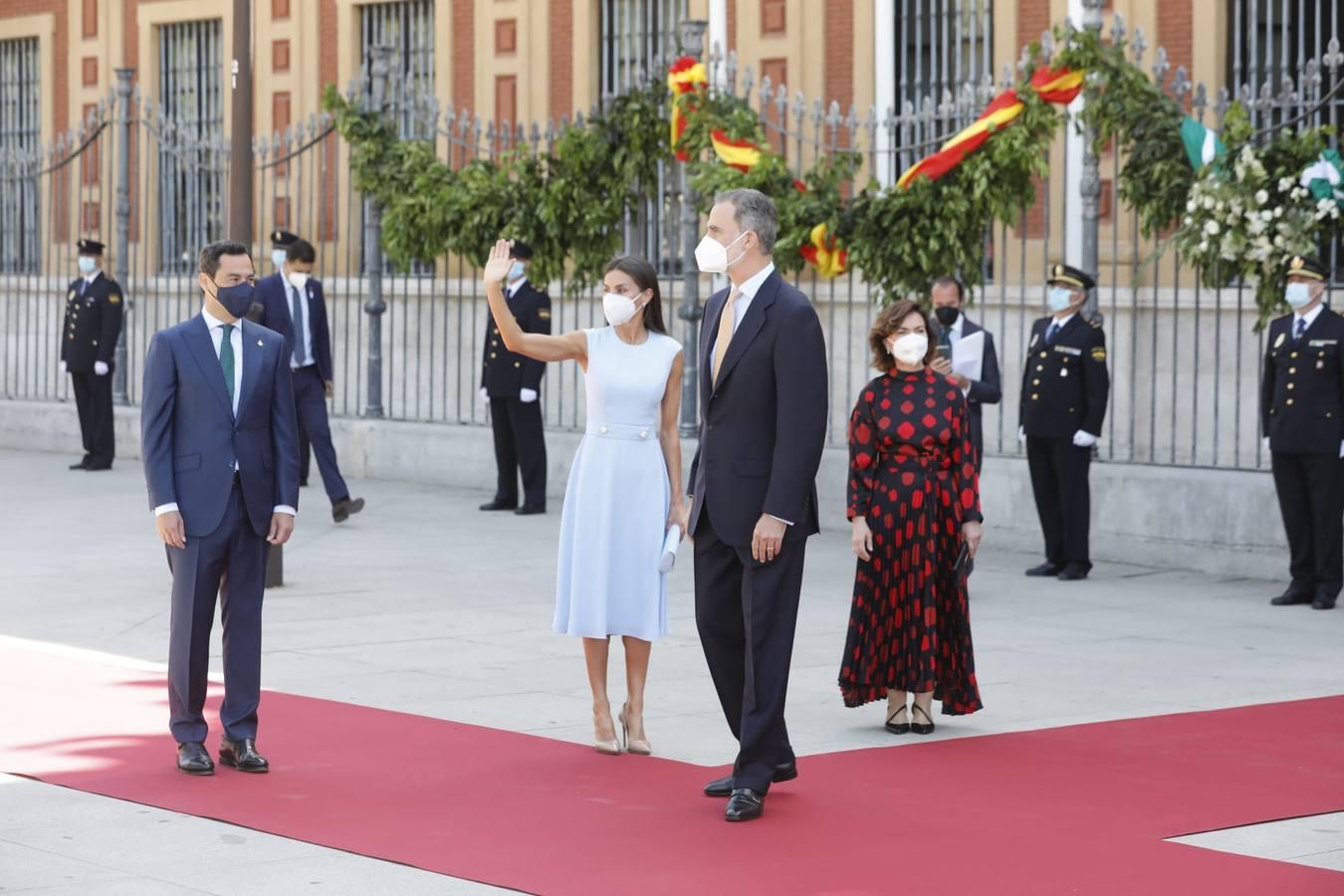 En imágenes, la entrega de la Medalla de Honor de Andalucía al Rey Felipe VI en Sevilla