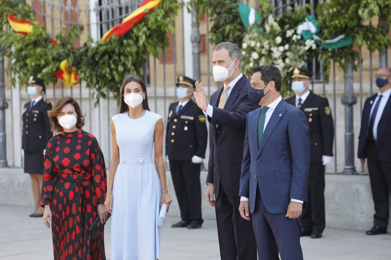 En imágenes, la entrega de la Medalla de Honor de Andalucía al Rey Felipe VI en Sevilla