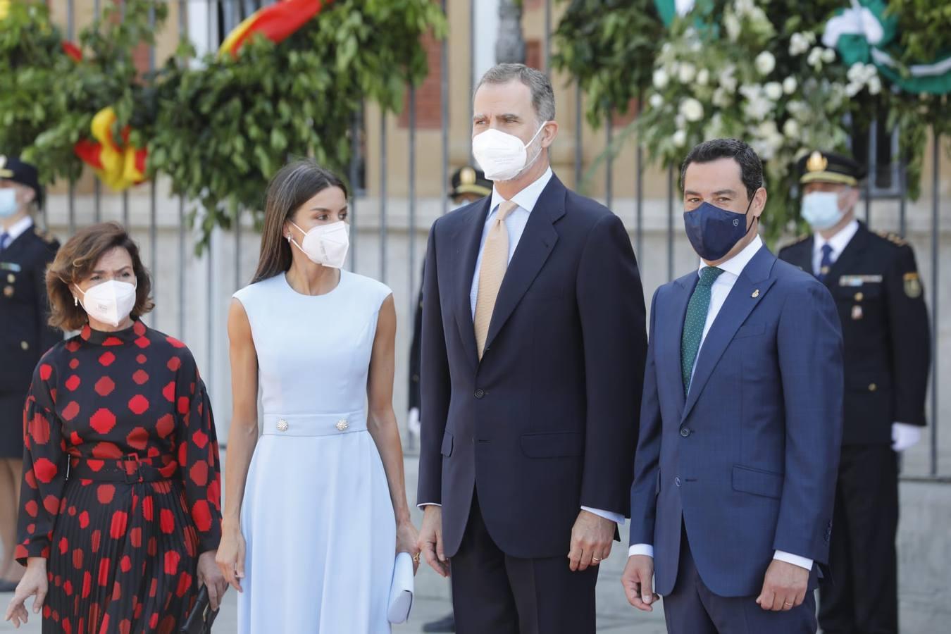 En imágenes, la entrega de la Medalla de Honor de Andalucía al Rey Felipe VI en Sevilla