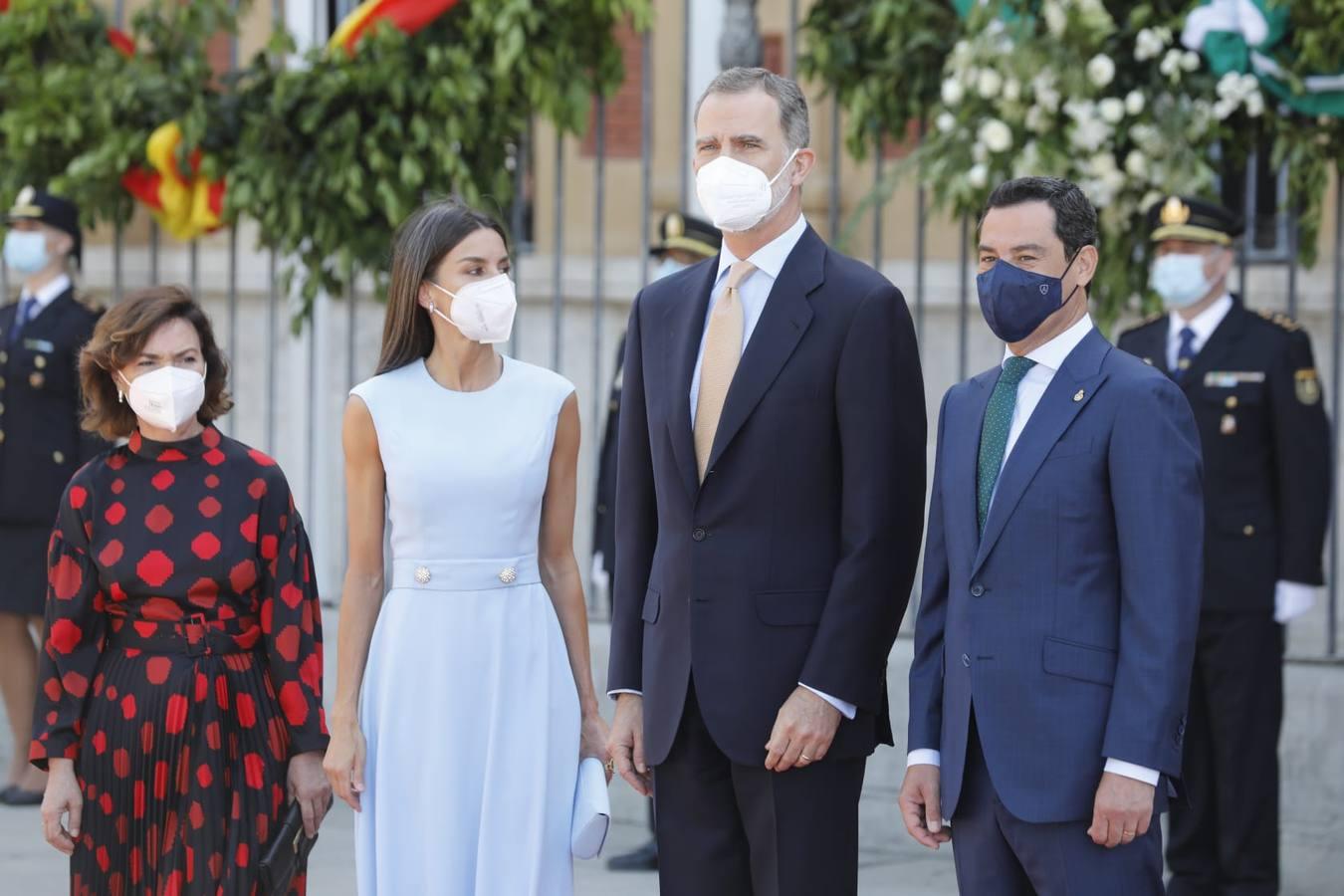 En imágenes, la entrega de la Medalla de Honor de Andalucía al Rey Felipe VI en Sevilla