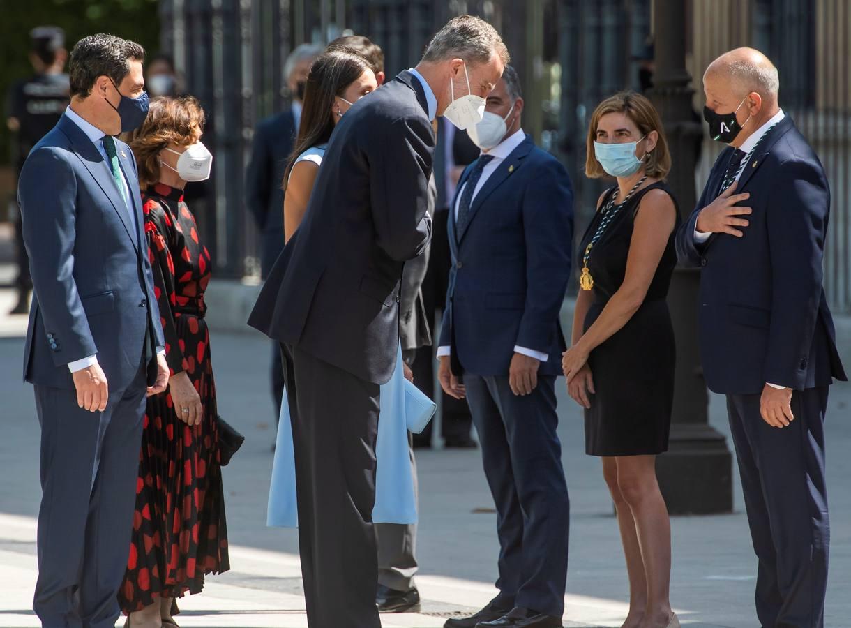 En imágenes, la entrega de la Medalla de Honor de Andalucía al Rey Felipe VI en Sevilla