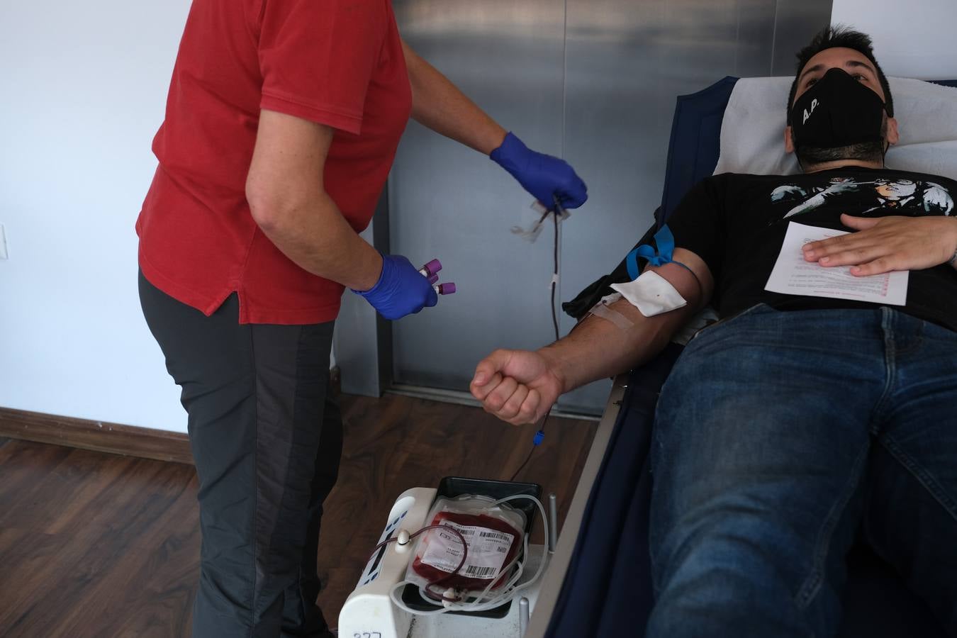 Fotos: Donación de sangre en el Estadio Carranza