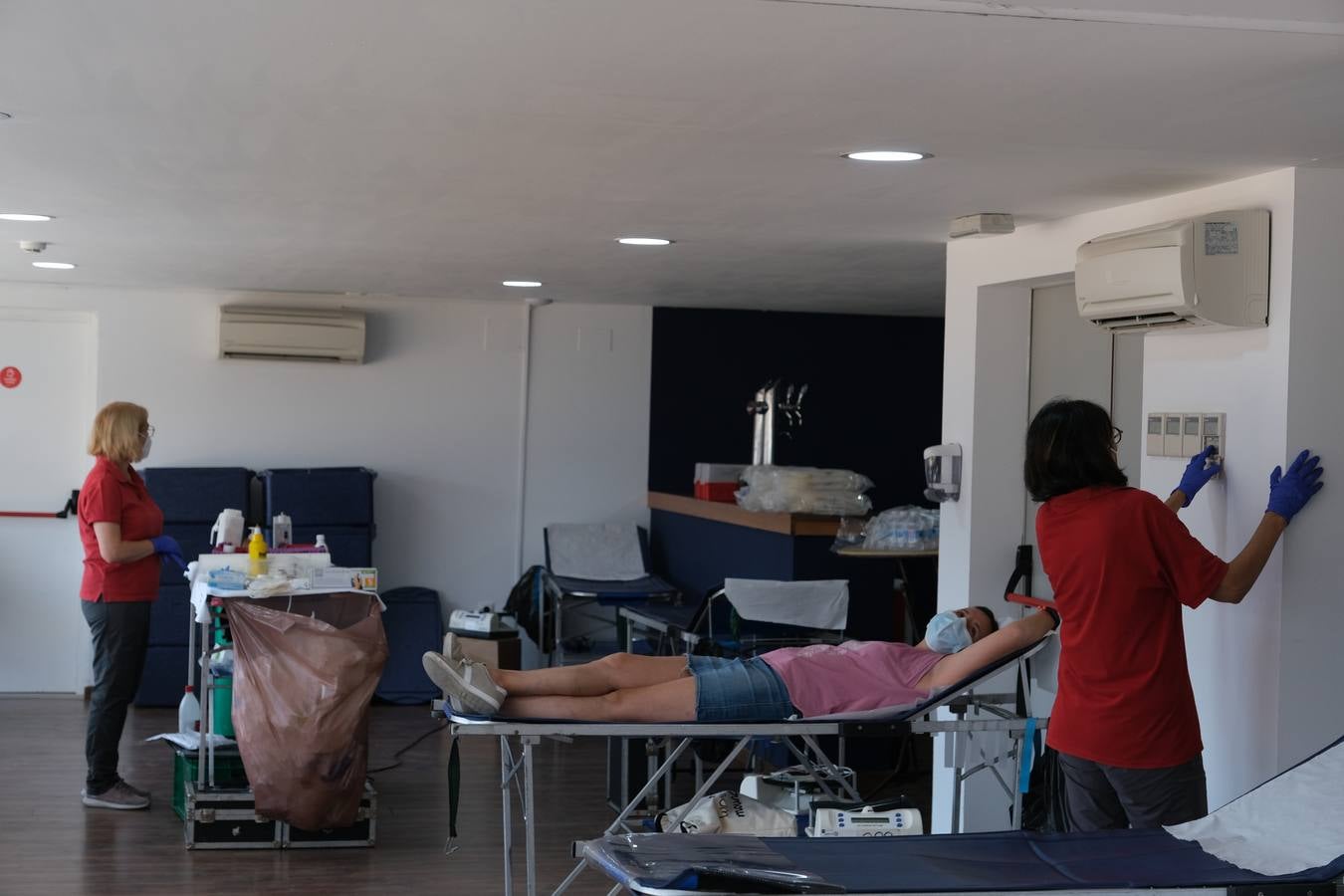 Fotos: Donación de sangre en el Estadio Carranza