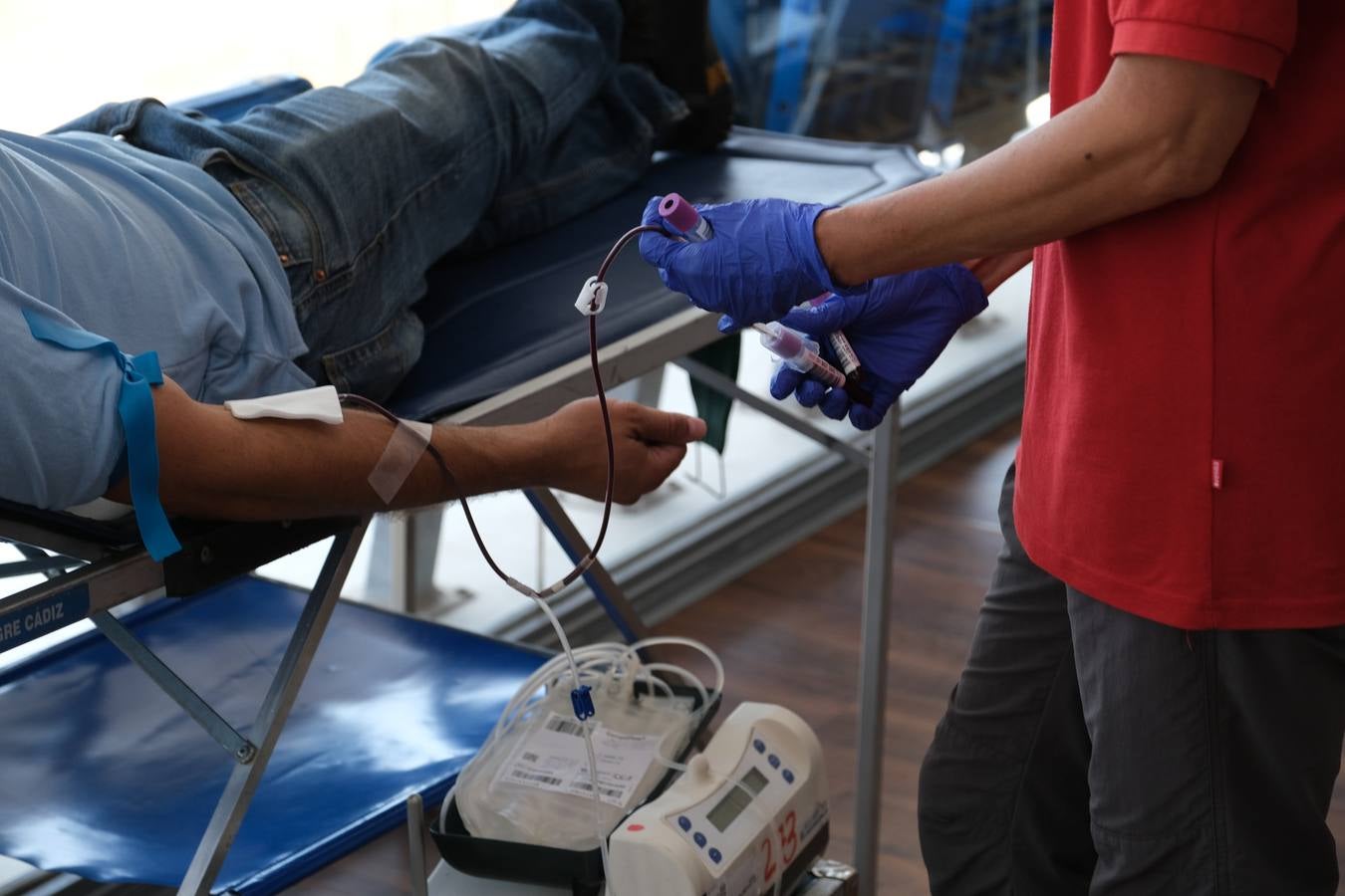 Fotos: Donación de sangre en el Estadio Carranza