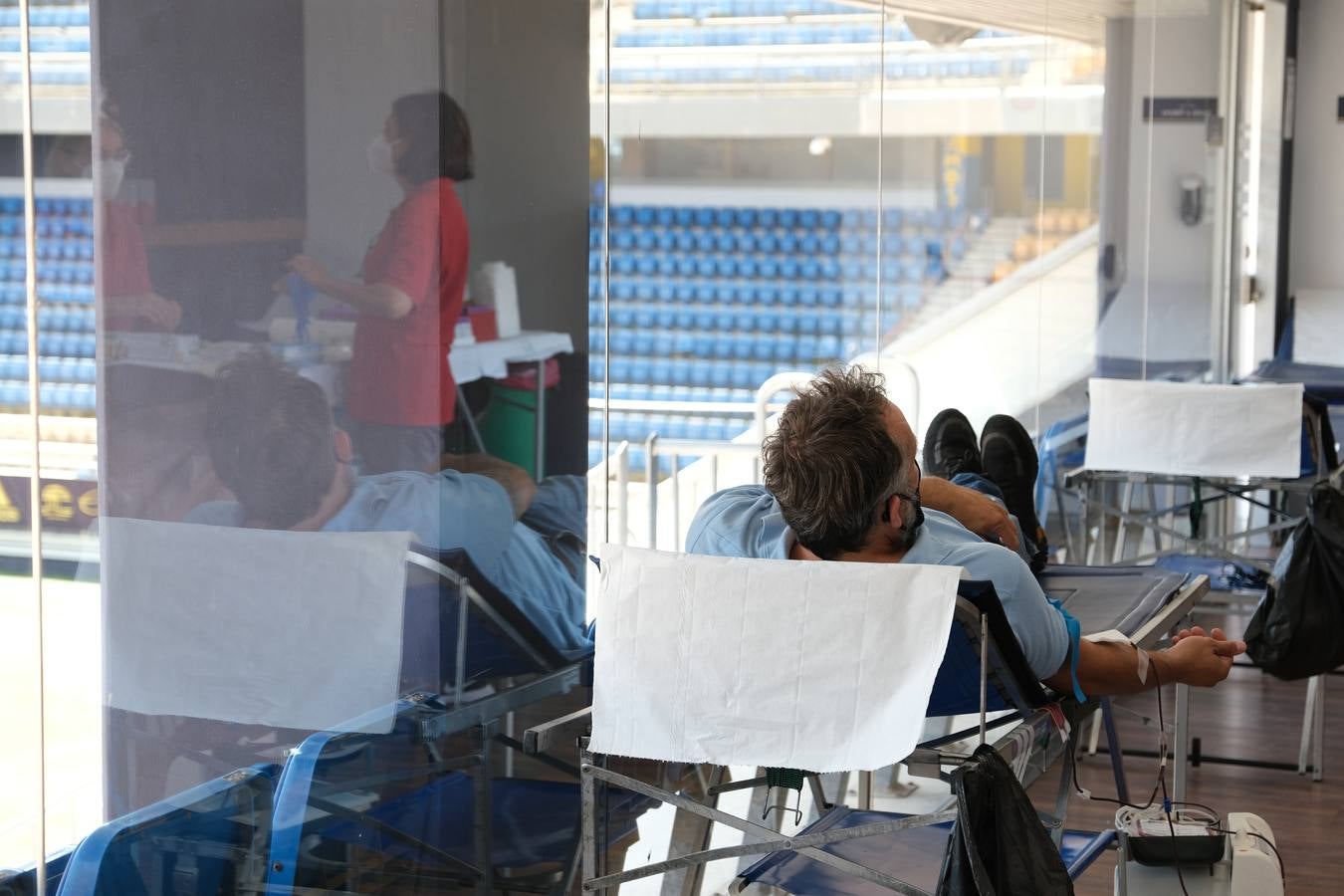 Fotos: Donación de sangre en el Estadio Carranza