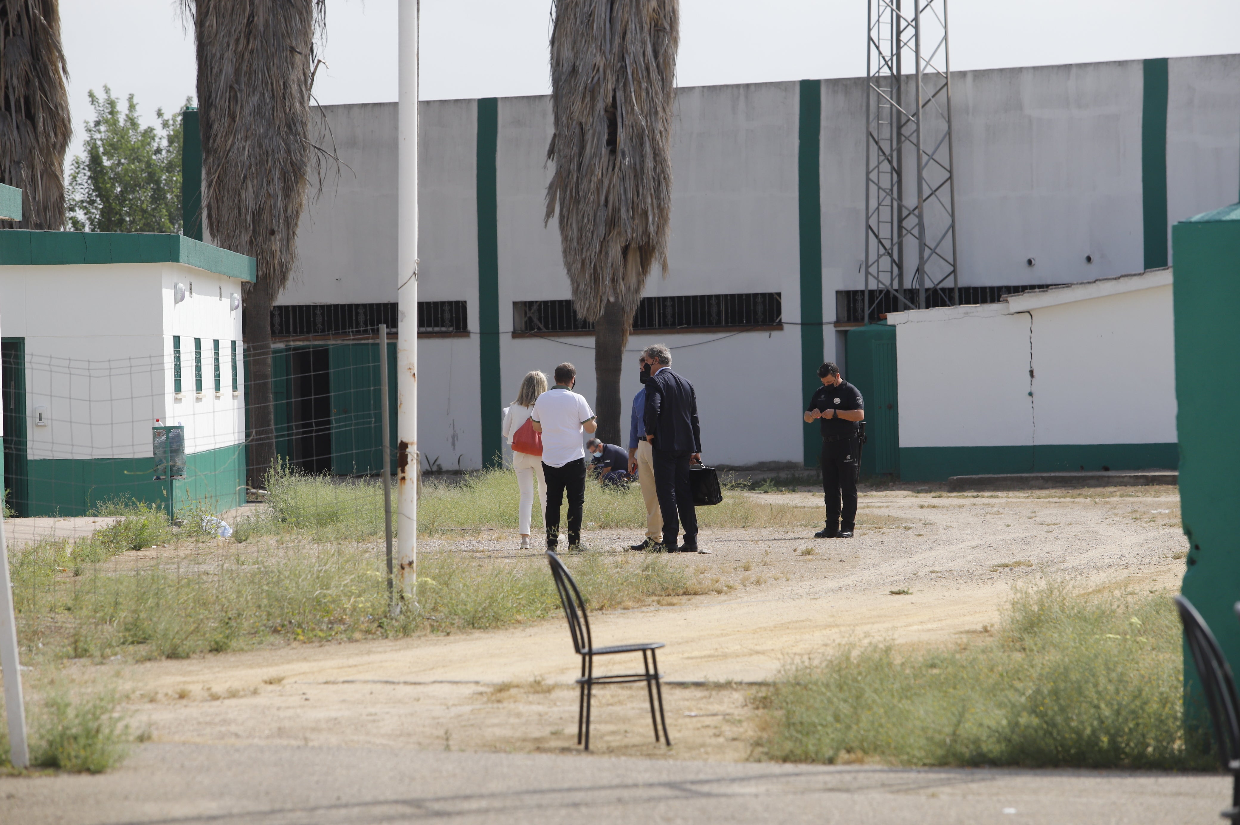 La toma de control de la Ciudad Deportiva por Tremón, en imágenes