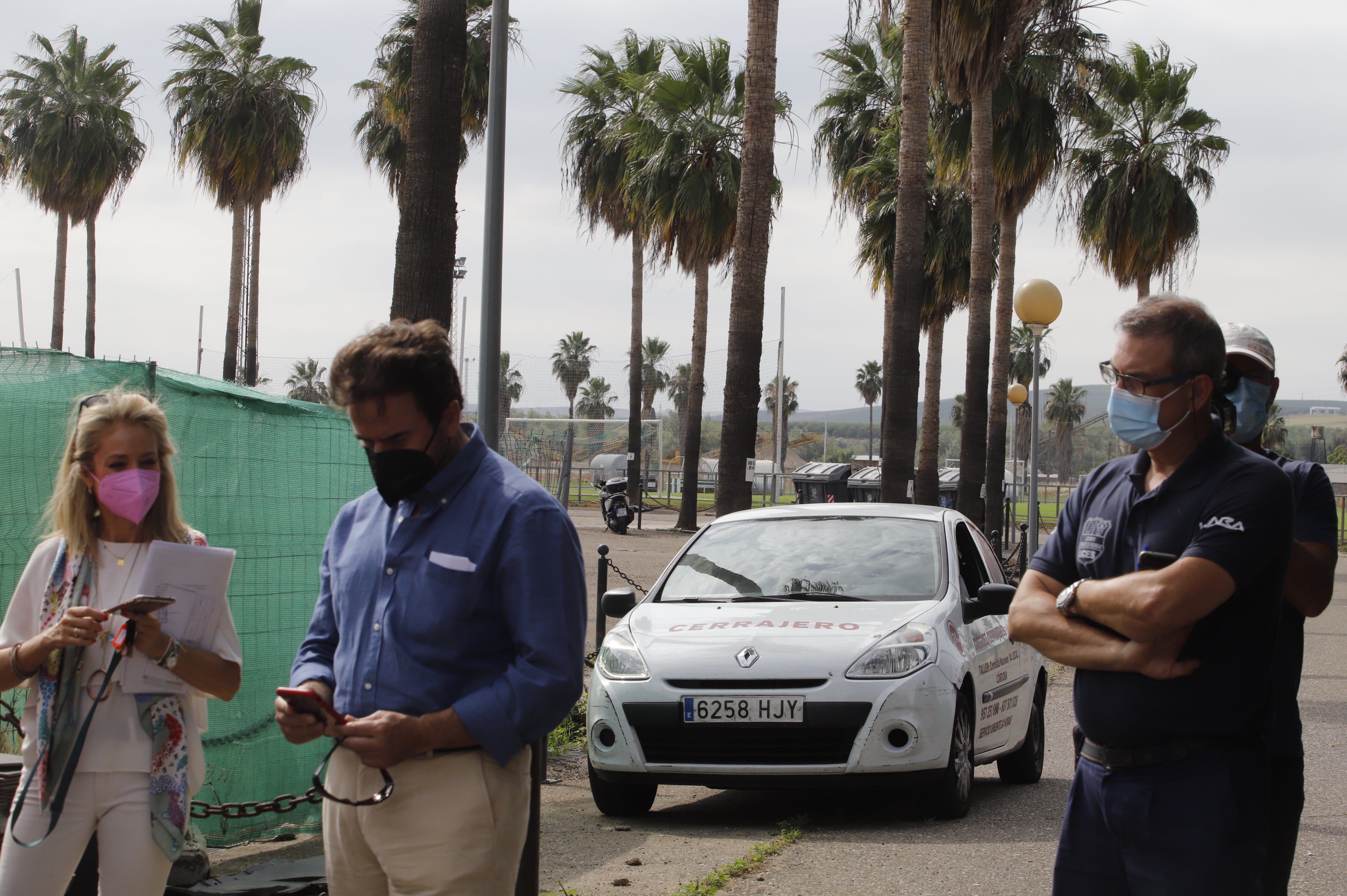 La toma de control de la Ciudad Deportiva por Tremón, en imágenes