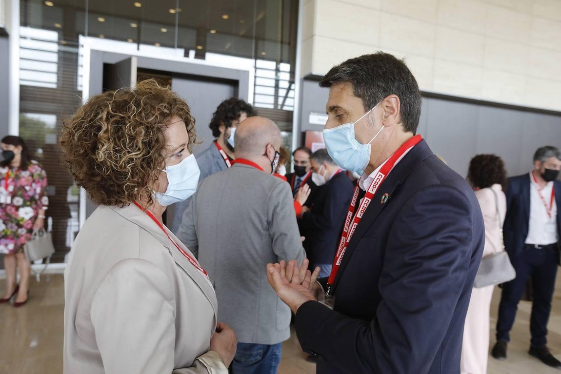 En imágenes, el congreso regional del sindicato CCOO en Sevilla