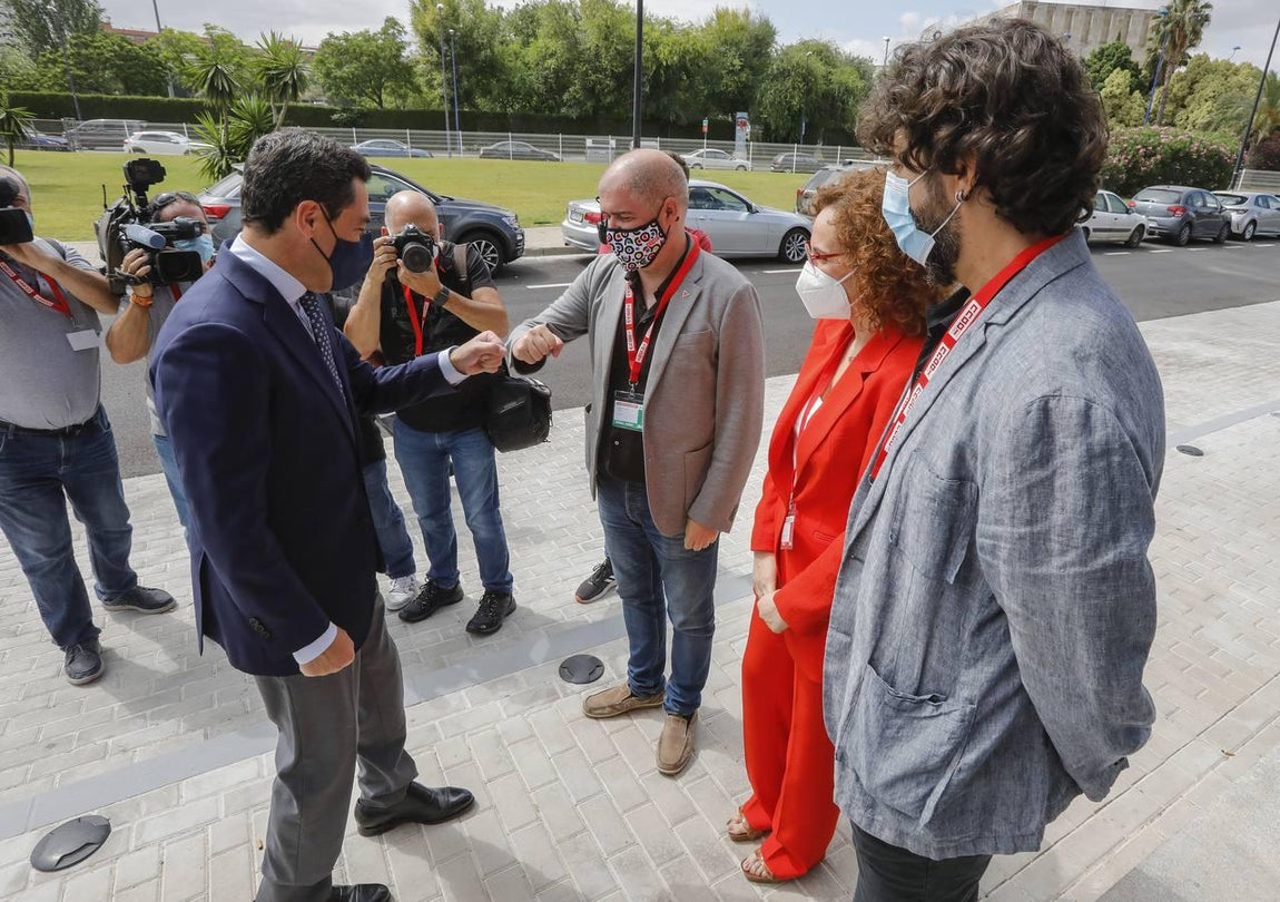 En imágenes, el congreso regional del sindicato CCOO en Sevilla