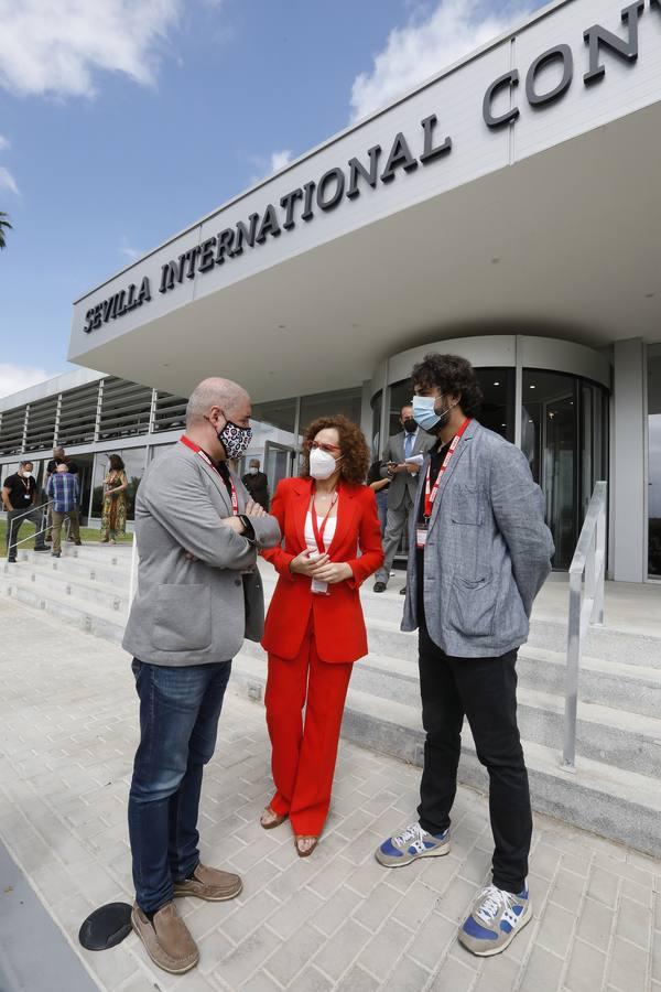 En imágenes, el congreso regional del sindicato CCOO en Sevilla