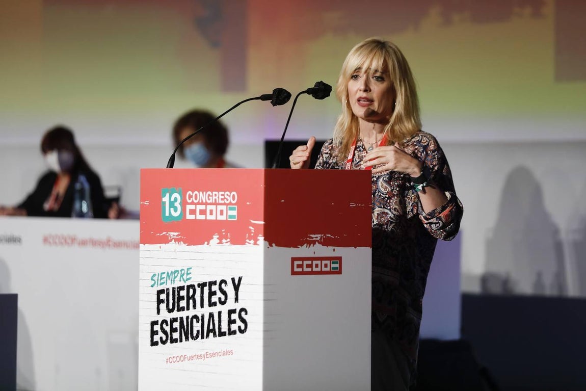 En imágenes, el congreso regional del sindicato CCOO en Sevilla