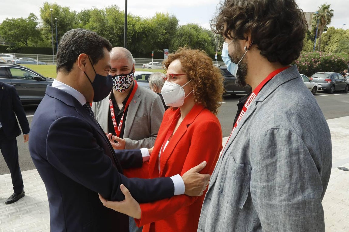 En imágenes, el congreso regional del sindicato CCOO en Sevilla